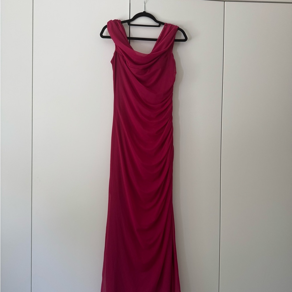 Abercrombie & Fitch Fuchsia Maxi Dress